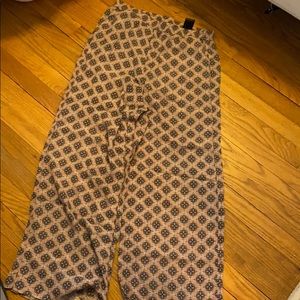 H&M pants with flare leg and pockets